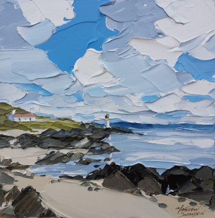 Мастихин пейзаж Мэтью Сноуден