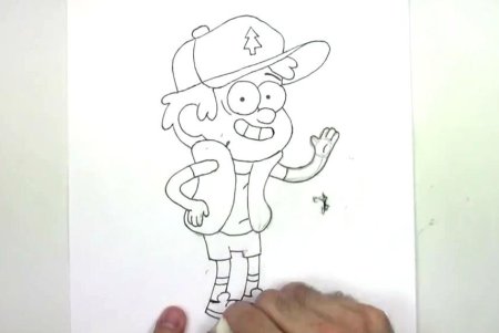 Гравити Фолз срисовать