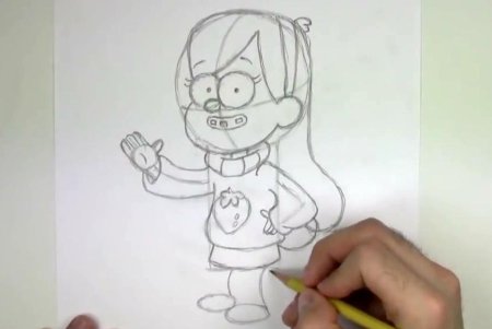 Мэйбл поэтапное рисование