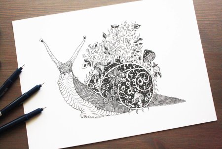 Перо для рисования тушью