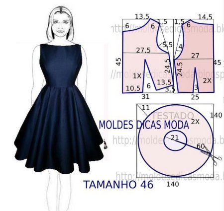 Платья выкройки и фасоны