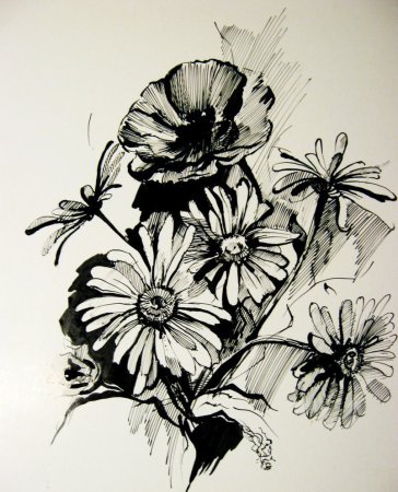 Рисунки акварелью простые