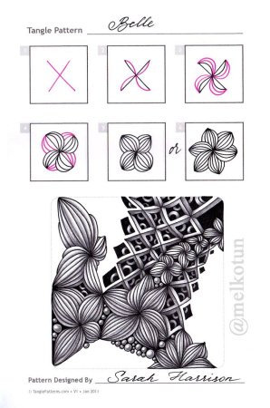 Зентангл танглы