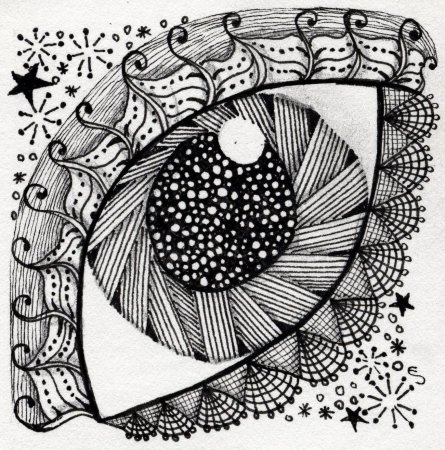 Техника Зентангл и дудлинг