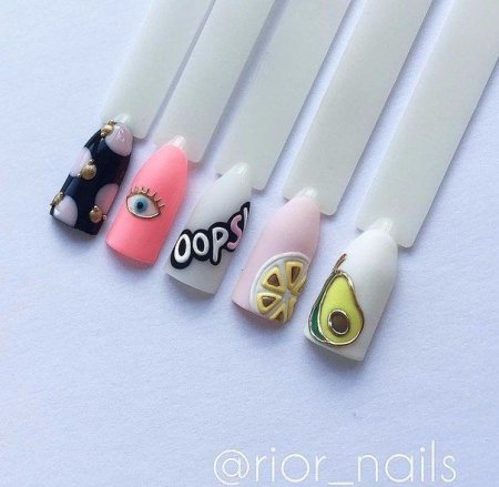 Маникюр для новичков на типсах