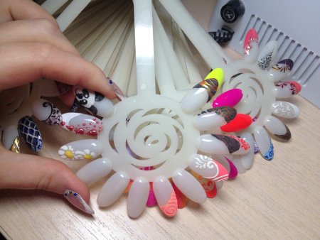 Идеи маникюра на типсах