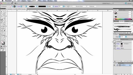 Зеркальное рисование в иллюстраторе