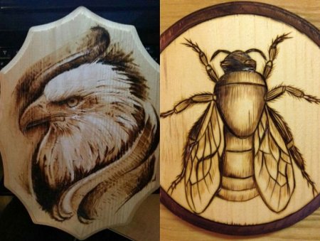 Пирография по дереву технология для новичков