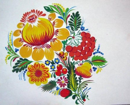 Петриковская роспись Статива