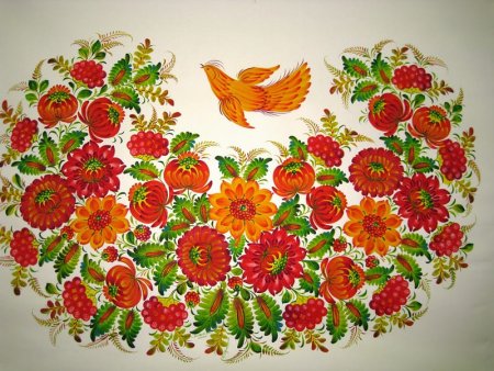 Петриковская роспись для детей