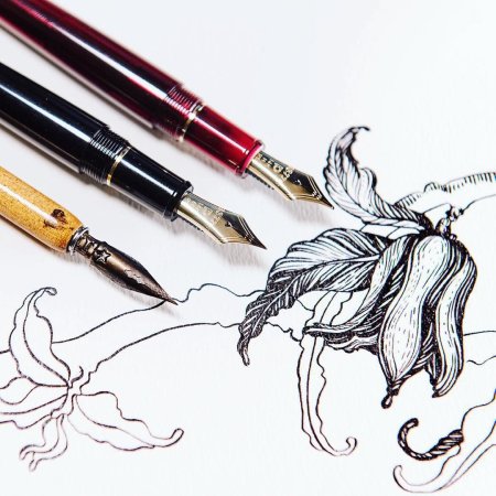 Перо для рисования чернилами