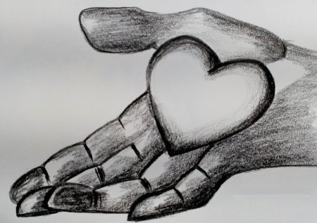 Рисунки про любовь легкие и красивые