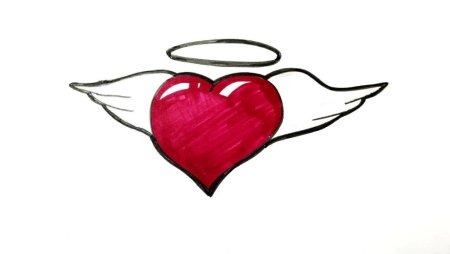 Рисунки для срисовки любовь легкие