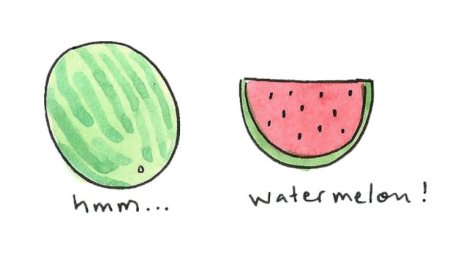 Рисунки для скетчбука еда лёгкие для начинающих