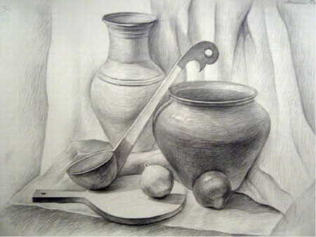 Натюрморт рисунок