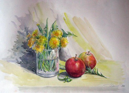 Яблоко рисунок карандашом