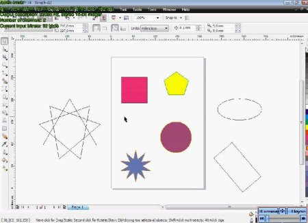 Практическое задание coreldraw