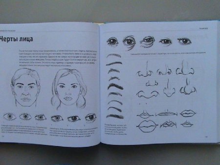Книжка для рисования лица