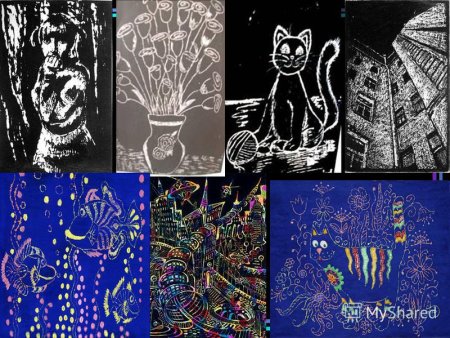 Граттаж Башкирский художник