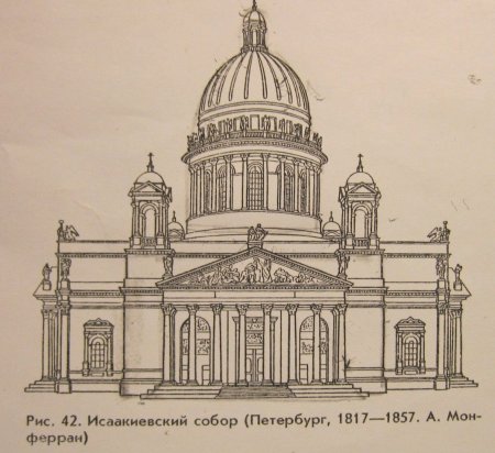 Исаакиевский собор в Санкт-Петербурге архитектура