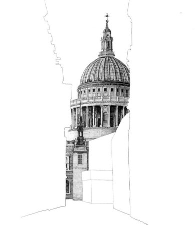 Шедевры архитектуры рисунок