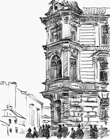 Архитектура Петербурга в графике