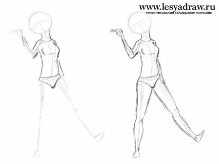 Люди для срисовки для начинающих в полный рост