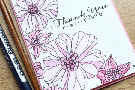 Простые открытки линер