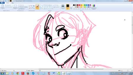 Рисование в пейнте