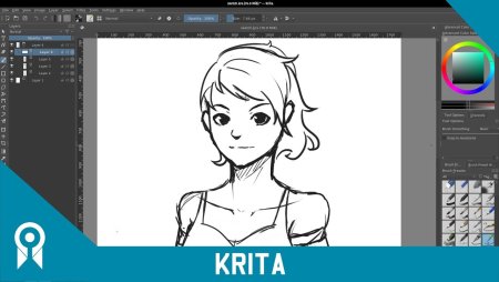 Наброски для Krita
