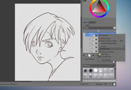 Каун ДРАФТ Krita