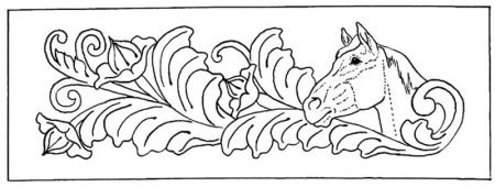 Трафарет для тиснения по фольге