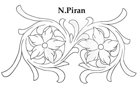Трафарет для витража для детей