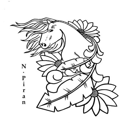 Узор для чеканки на фольге