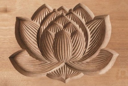 Геометрическая плоскорельефная резьба