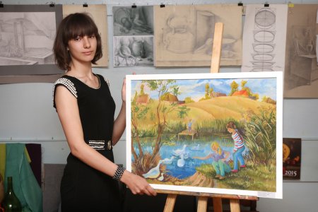 Декоративный натюрморт Академия им. Штиглица