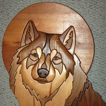 Деревянная мозайка интарсия