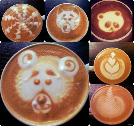 Капучино рисунок