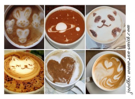 Тулип латте арт