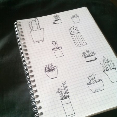 Маленькие зарисовки в тетради