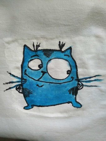 Простые рисунки на ткани