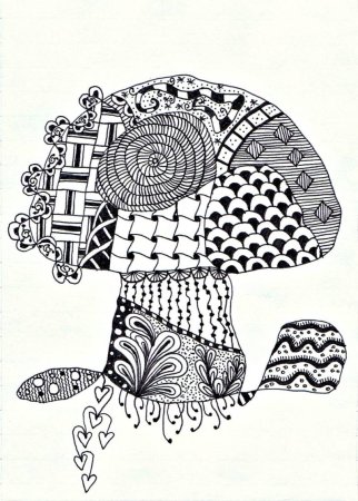 Медитативное рисование Зентангл