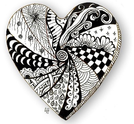 Рисование гелевой ручкой