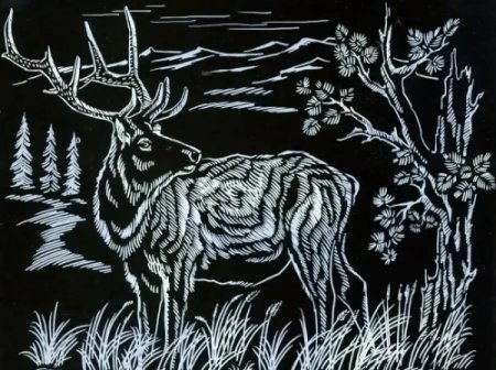 Тарабильдене граттаж