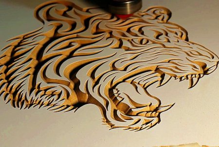 Рисование гравером по дереву