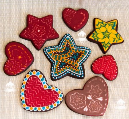 Украшение пряников глазурью для начинающих