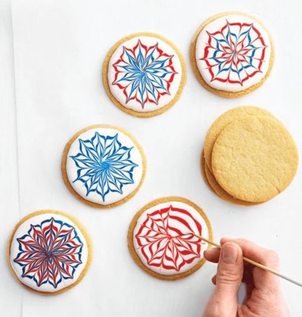 Рисование на пряниках