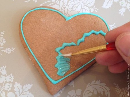 Рисование на пряниках