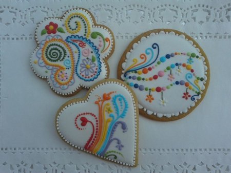 Рисование на пряниках