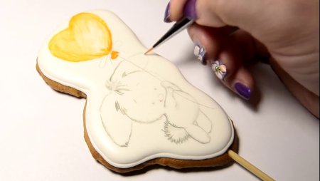 Техника росписи пряников айсингом